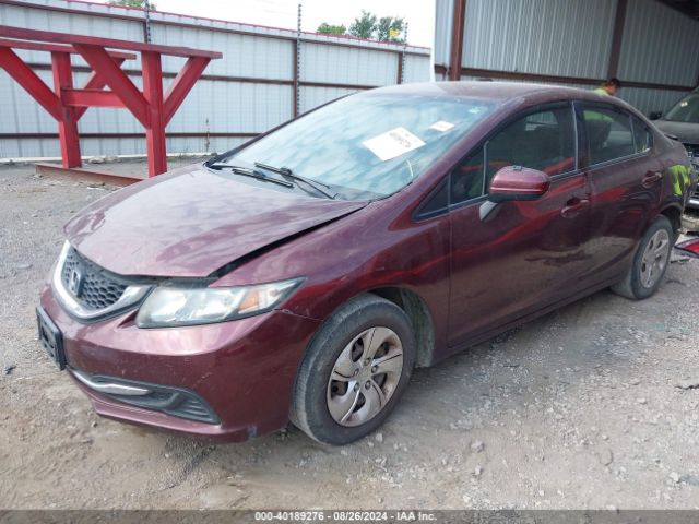 Photo 1 VIN: 19XFB2F52FE046612 - HONDA CIVIC 