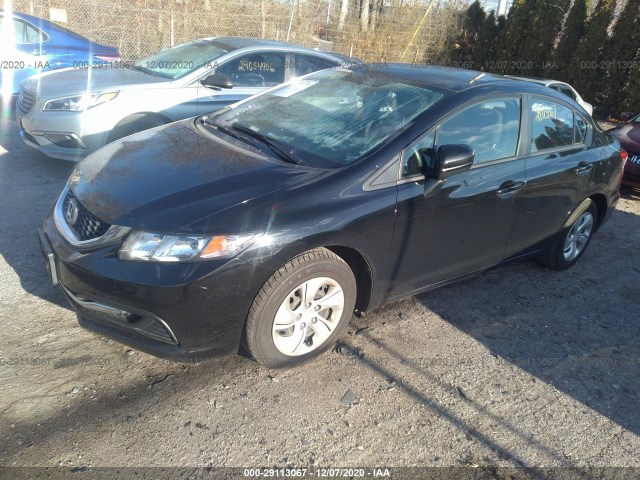 Photo 1 VIN: 19XFB2F52FE068187 - HONDA CIVIC SEDAN 