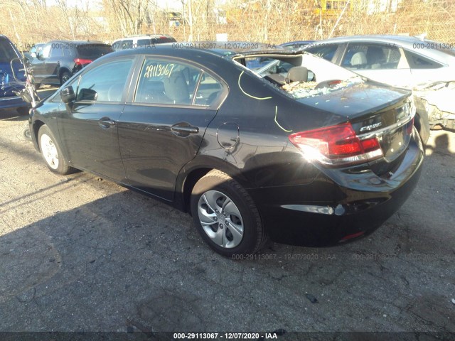 Photo 2 VIN: 19XFB2F52FE068187 - HONDA CIVIC SEDAN 