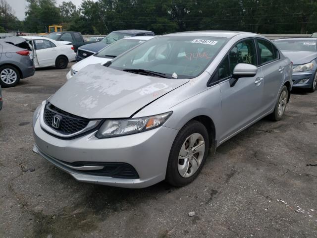 Photo 1 VIN: 19XFB2F52FE072305 - HONDA CIVIC LX 