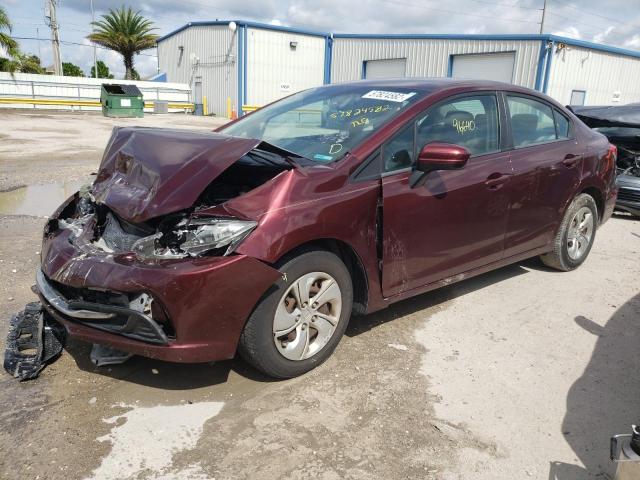 Photo 1 VIN: 19XFB2F52FE089525 - HONDA CIVIC LX 