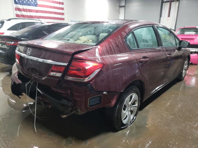 Photo 3 VIN: 19XFB2F52FE110759 - HONDA CIVIC LX 