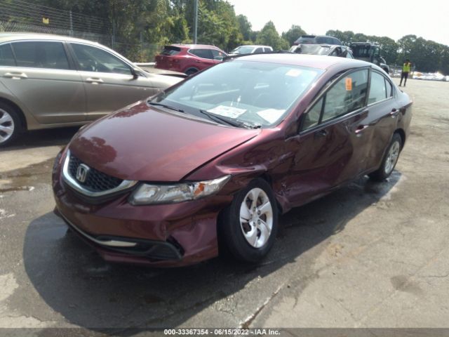 Photo 1 VIN: 19XFB2F52FE112558 - HONDA CIVIC SEDAN 