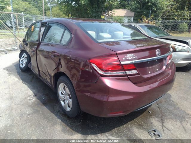 Photo 2 VIN: 19XFB2F52FE112558 - HONDA CIVIC SEDAN 