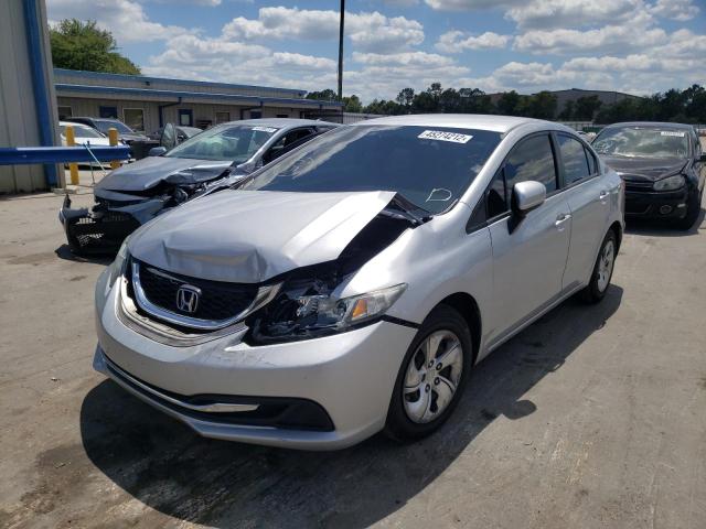 Photo 1 VIN: 19XFB2F52FE118117 - HONDA CIVIC LX 