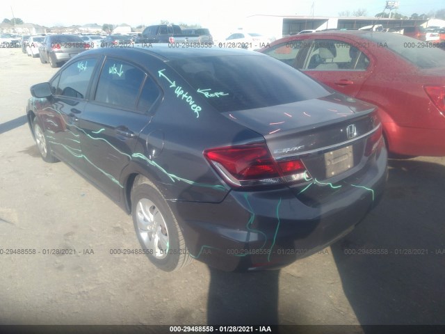 Photo 2 VIN: 19XFB2F52FE203880 - HONDA CIVIC SEDAN 