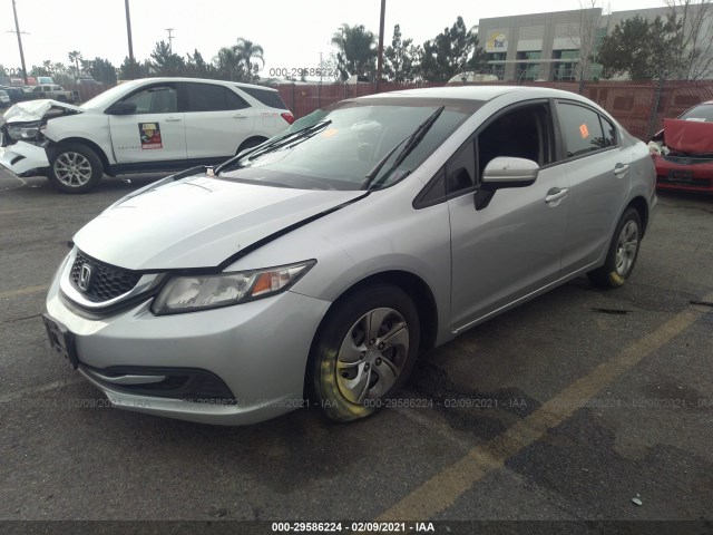 Photo 1 VIN: 19XFB2F52FE238659 - HONDA CIVIC SEDAN 