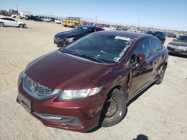 Photo 1 VIN: 19XFB2F52FE238970 - HONDA CIVIC LX 