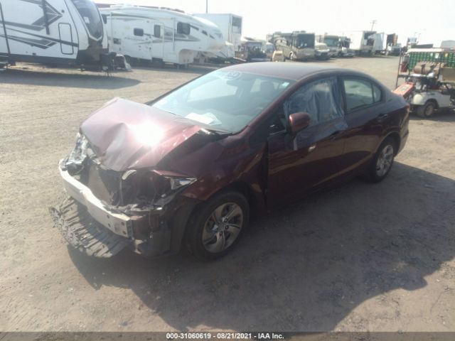 Photo 1 VIN: 19XFB2F52FE255929 - HONDA CIVIC SEDAN 