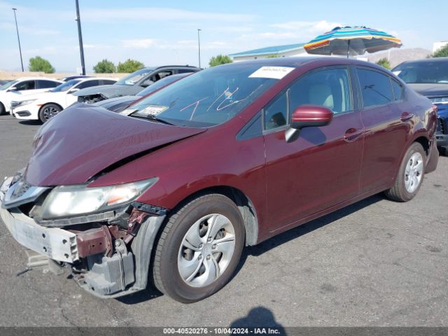 Photo 1 VIN: 19XFB2F52FE267787 - HONDA CIVIC 