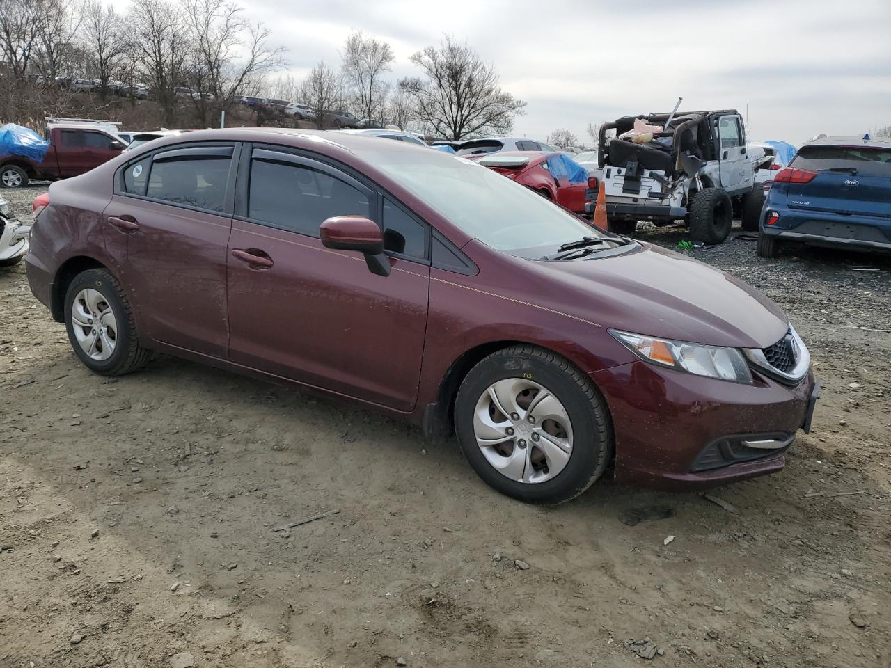 Photo 3 VIN: 19XFB2F52FE269345 - HONDA CIVIC 