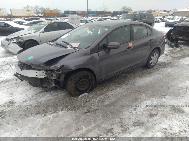 Photo 1 VIN: 19XFB2F52FE284475 - HONDA CIVIC SEDAN 