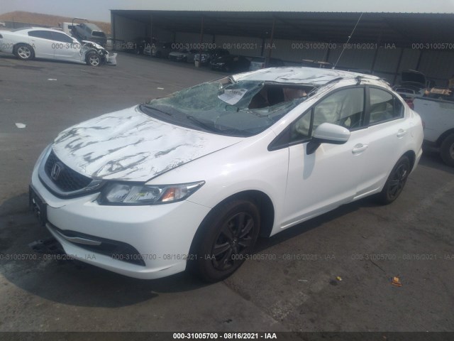 Photo 1 VIN: 19XFB2F52FE291782 - HONDA CIVIC SEDAN 