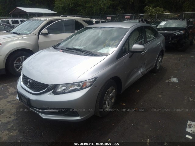 Photo 1 VIN: 19XFB2F52FE299199 - HONDA CIVIC SEDAN 