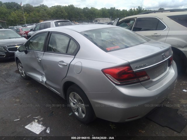 Photo 2 VIN: 19XFB2F52FE299199 - HONDA CIVIC SEDAN 