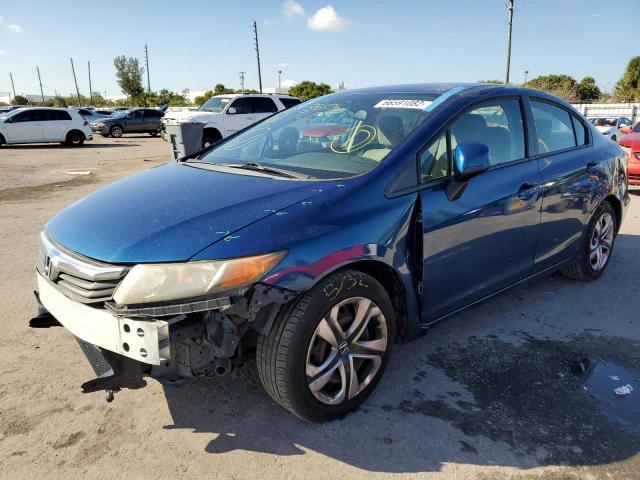 Photo 1 VIN: 19XFB2F53CE019480 - HONDA CIVIC LX 