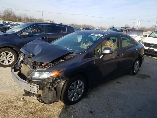 Photo 1 VIN: 19XFB2F53CE026333 - HONDA CIVIC LX 