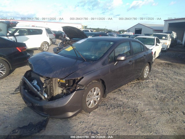 Photo 1 VIN: 19XFB2F53CE030706 - HONDA CIVIC SDN 