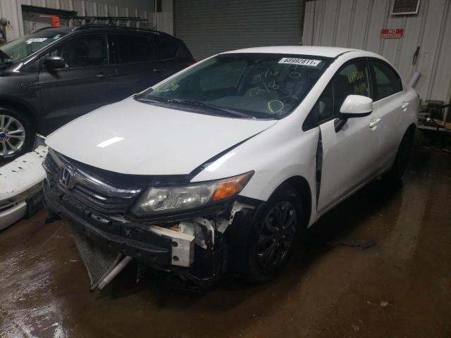 Photo 1 VIN: 19XFB2F53CE039633 - HONDA CIVIC LX 