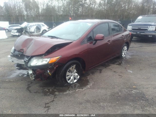 Photo 1 VIN: 19XFB2F53CE043729 - HONDA CIVIC SDN 