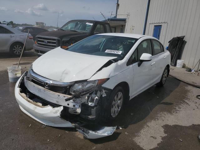 Photo 1 VIN: 19XFB2F53CE052897 - HONDA CIVIC LX 