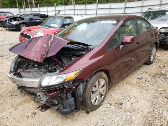 Photo 1 VIN: 19XFB2F53CE071921 - HONDA CIVIC LX 