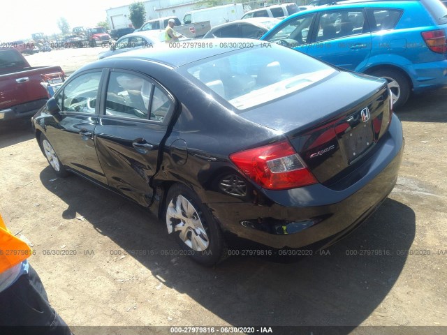 Photo 2 VIN: 19XFB2F53CE087973 - HONDA CIVIC SDN 