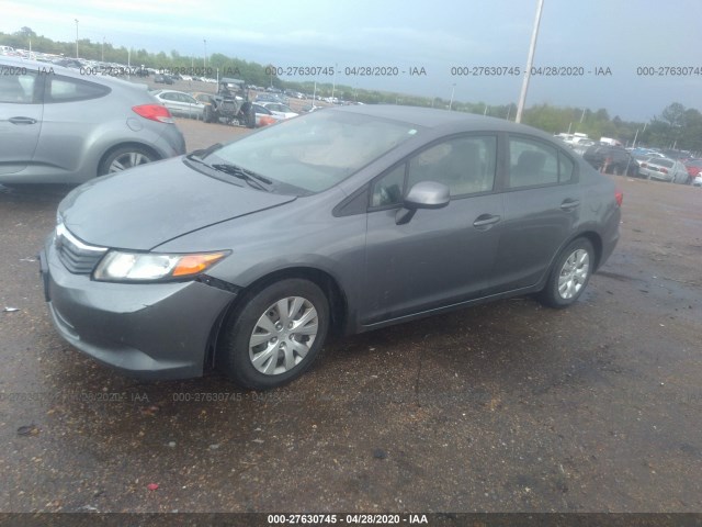 Photo 1 VIN: 19XFB2F53CE104173 - HONDA CIVIC SDN 