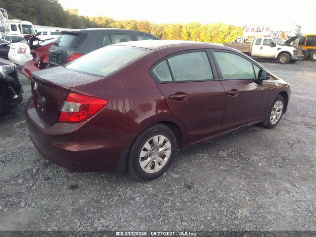 Photo 3 VIN: 19XFB2F53CE329306 - HONDA CIVIC SDN 