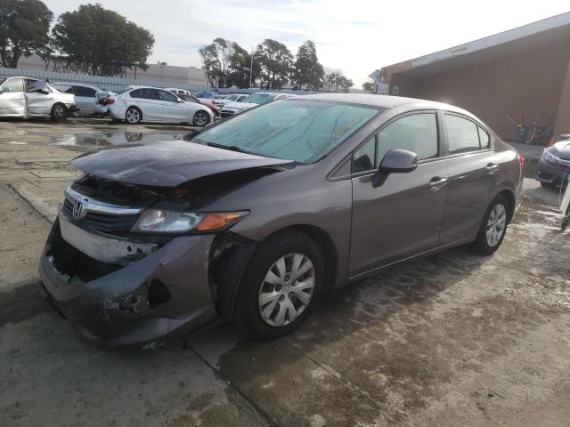 Photo 1 VIN: 19XFB2F53CE388677 - HONDA CIVIC LX 