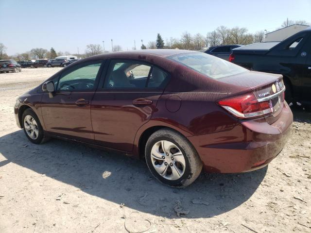 Photo 1 VIN: 19XFB2F53DE004513 - HONDA CIVIC LX 