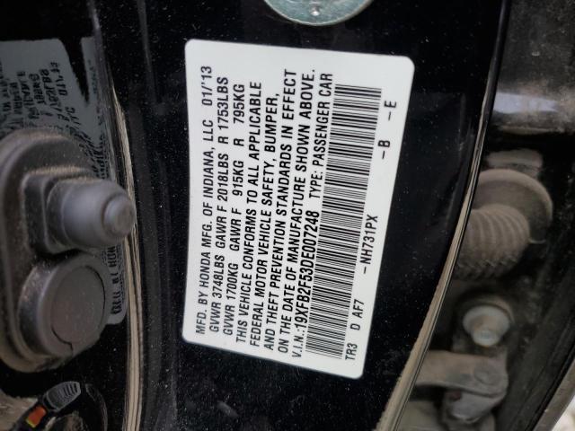 Photo 11 VIN: 19XFB2F53DE007248 - HONDA CIVIC LX 