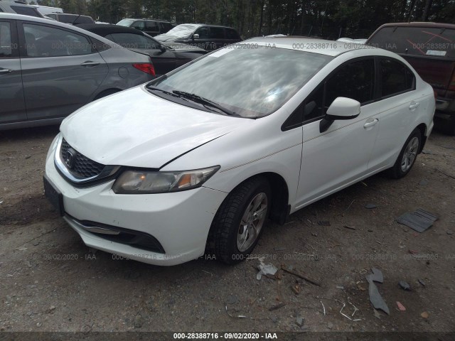 Photo 1 VIN: 19XFB2F53DE010313 - HONDA CIVIC SDN 