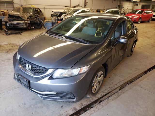 Photo 1 VIN: 19XFB2F53DE017312 - HONDA CIVIC LX 