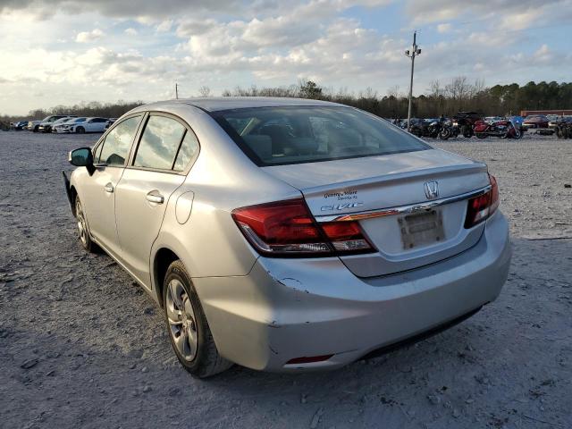 Photo 1 VIN: 19XFB2F53DE025622 - HONDA CIVIC LX 