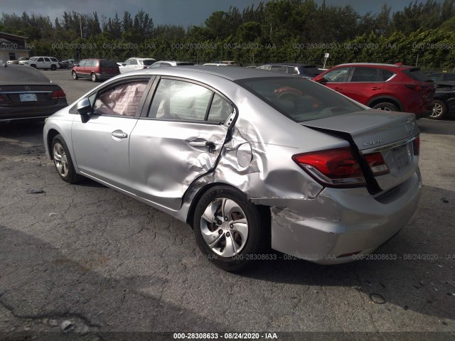 Photo 2 VIN: 19XFB2F53DE026205 - HONDA CIVIC SDN 