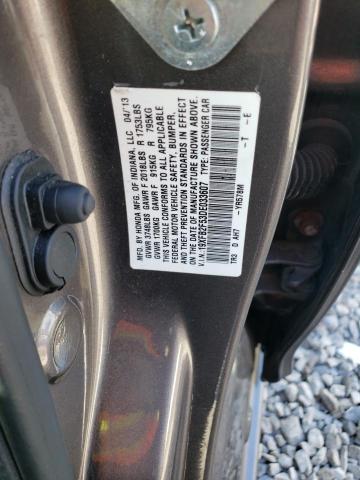 Photo 11 VIN: 19XFB2F53DE033607 - HONDA CIVIC 