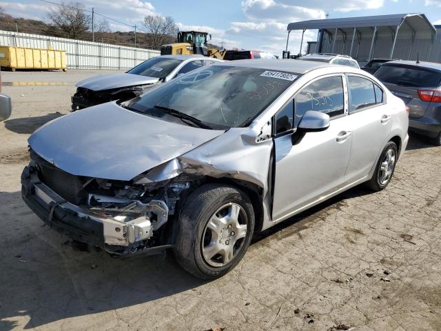 Photo 1 VIN: 19XFB2F53DE035504 - HONDA CIVIC LX 