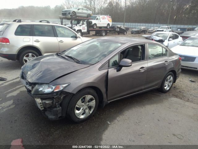 Photo 1 VIN: 19XFB2F53DE053808 - HONDA CIVIC SDN 