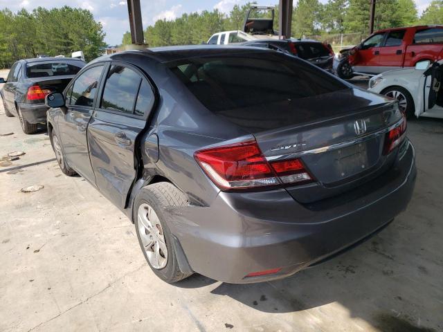 Photo 2 VIN: 19XFB2F53DE078367 - HONDA CIVIC LX 