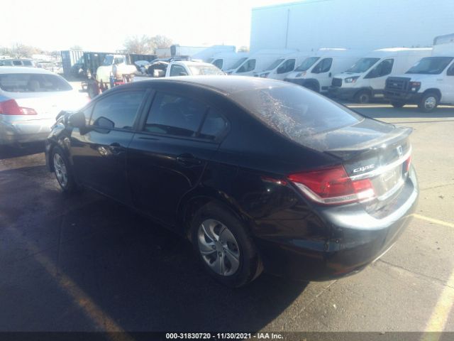 Photo 2 VIN: 19XFB2F53DE080474 - HONDA CIVIC SDN 