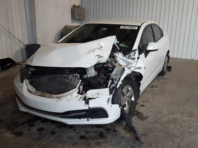 Photo 1 VIN: 19XFB2F53DE081026 - HONDA CIVIC LX 