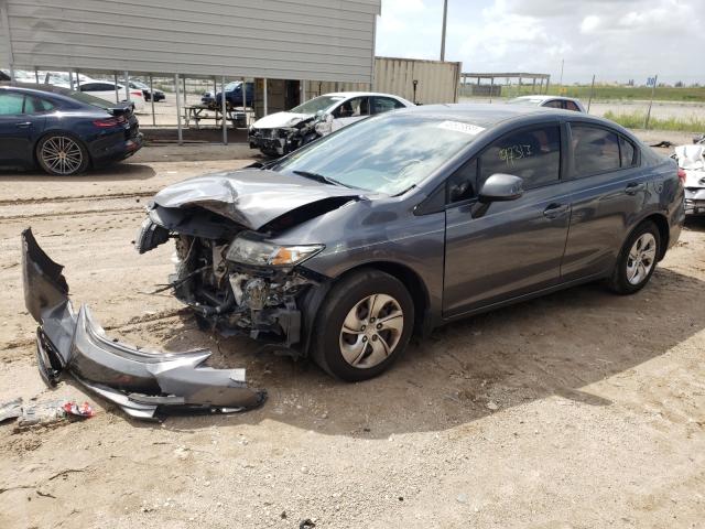 Photo 1 VIN: 19XFB2F53DE092933 - HONDA CIVIC LX 