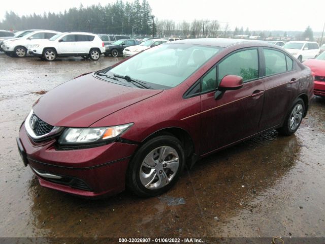 Photo 1 VIN: 19XFB2F53DE203500 - HONDA CIVIC SDN 