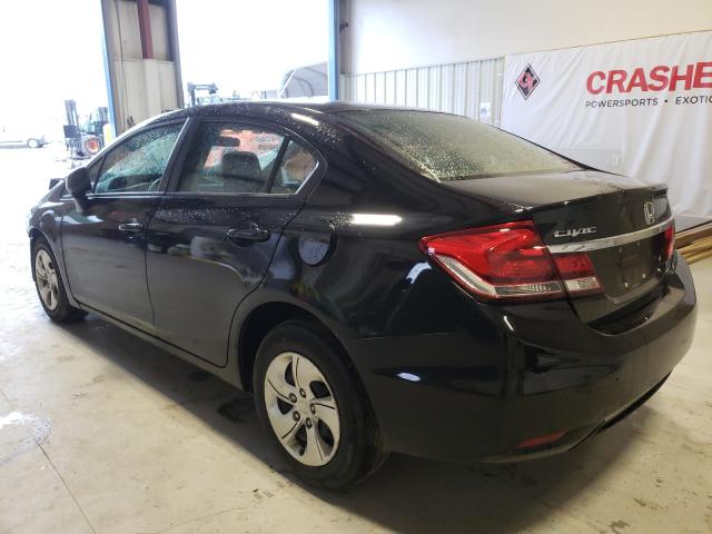 Photo 2 VIN: 19XFB2F53DE219437 - HONDA CIVIC LX 