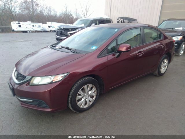 Photo 1 VIN: 19XFB2F53DE232785 - HONDA CIVIC SDN 