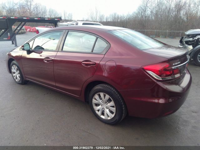 Photo 2 VIN: 19XFB2F53DE232785 - HONDA CIVIC SDN 