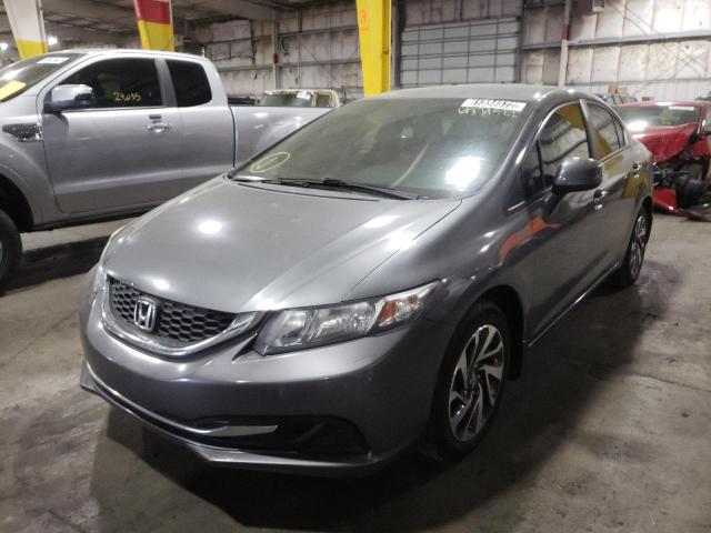 Photo 1 VIN: 19XFB2F53DE242989 - HONDA CIVIC LX 