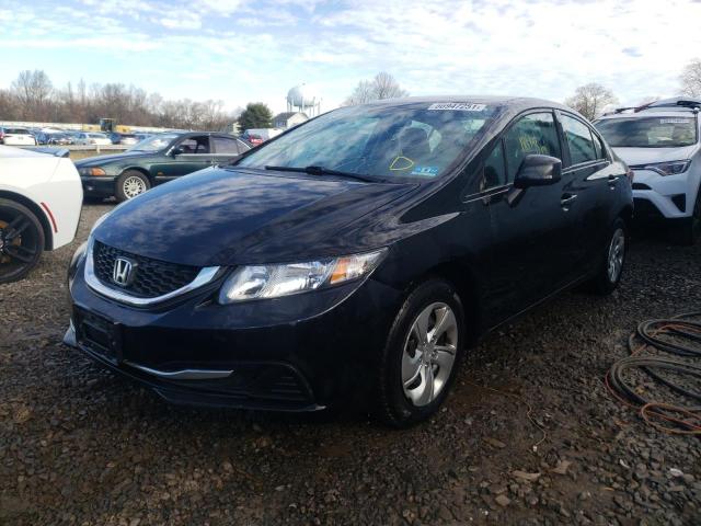 Photo 1 VIN: 19XFB2F53DE248002 - HONDA CIVIC LX 