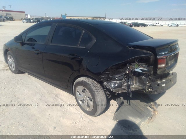 Photo 2 VIN: 19XFB2F53DE263177 - HONDA CIVIC SDN 